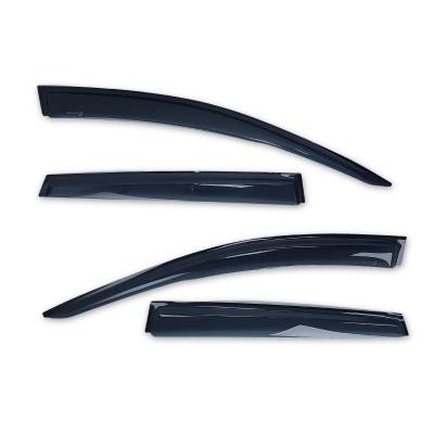 TrailFX - TrailFx 4269H Low Profile Vent Tape-On Smoke Acrylic 4PC for 17-22 Honda CR-V