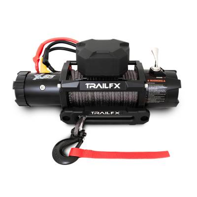 TrailFX - TrailFx WXVS95B Winch XV95 9500LB 94' Synthetic Rope w/Remote