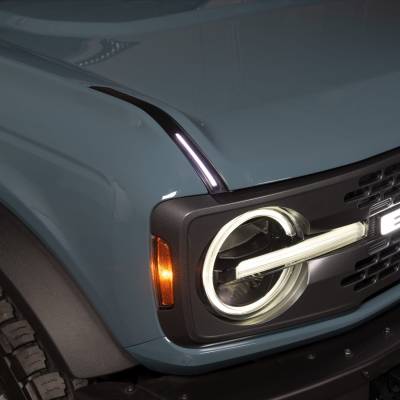 Putco - Putco 50001 Luminix LED DRL for 21-25 Ford Bronco Hood Riser