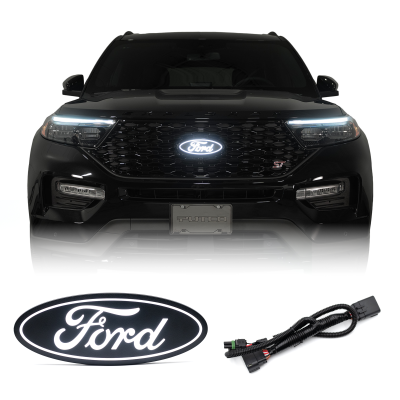 Putco - Putco 92901-09 Luminix White Oval LED Grille Emblem w/Harness for 25+ Explorer