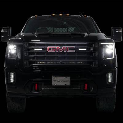 Putco - Putco 310208 4Pc Virtual LED Grille Lights 8" 19-26 Silverado/Sierra/Ram/F150