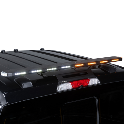 Putco - Putco 950248 Tri-Hornet LED Stealth Rooftop Strobe Light Bar Amber White & Blue