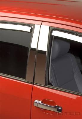 Putco - Putco 402620 Stainless Pillar Posts for 07-21 Tundra Double/CrewMax