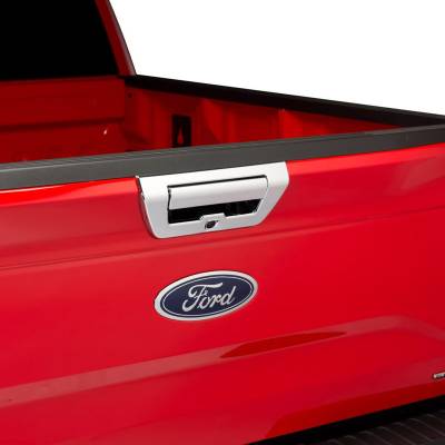 Putco - Putco 401068 Chrome Tailgate Handle Cover for 15-17 F150 Manual No LED