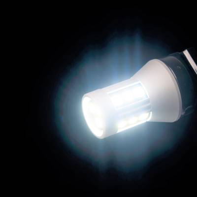 Putco - Putco 343157A-360 Metal 360 LED Replacement 3157 Light Bulbs Amber Pair
