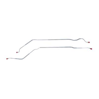 The Right Stuff Detailing - The Right Stuff FRA6803 1968 Pontiac Firebird Drum Brake Hydraulic Line Kit Rear