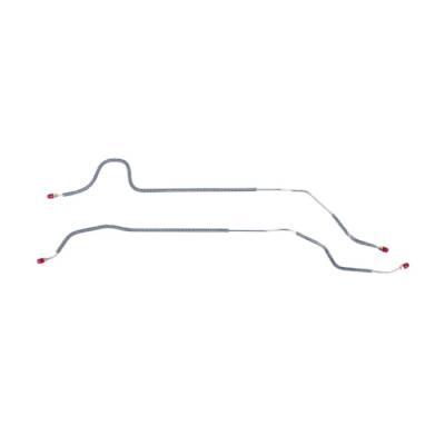 The Right Stuff Detailing - The Right Stuff FRA6903 1969 Pontiac Firebird Drum Brake Hydraulic Line Kit Rear