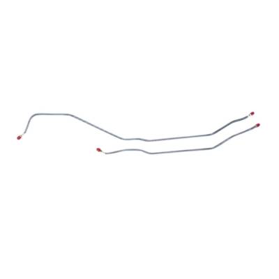 The Right Stuff Detailing - The Right Stuff FRA7002 Chevy/Pontiac Drum Brake Hydraulic Line Kit Rear