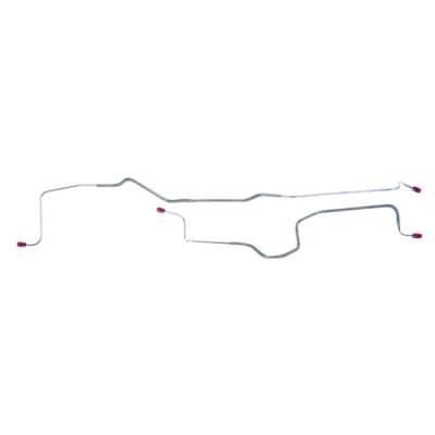 The Right Stuff Detailing - The Right Stuff FRA8201 Chevy/Pontiac Drum Brake Hydraulic Line Kit Rear