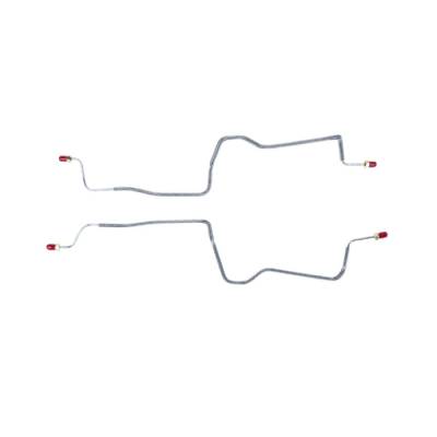 The Right Stuff Detailing - The Right Stuff FRA8401 Chevy/Pontiac Drum Brake Hydraulic Line Kit Rear