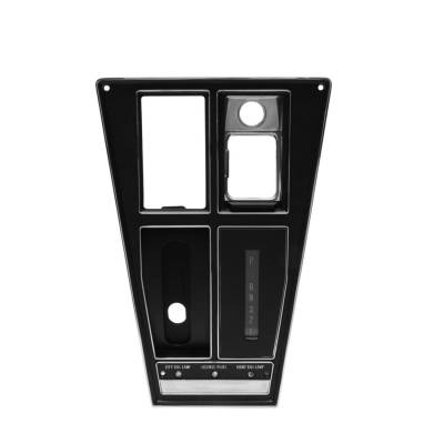 Trim Parts - Trim Parts 5462 70-71 Corvette Console Plate Assembly Automatic Air EACH