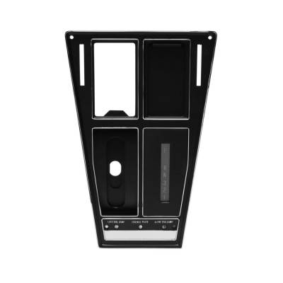 Trim Parts - Trim Parts 5463 70-71 Corvette Console Plate Assembly Automatic No Air EACH