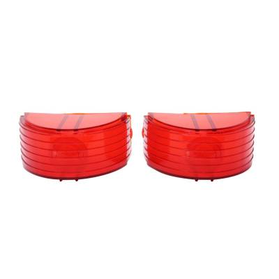 Trim Parts - Trim Parts A1023 1955 Full-Size Chevrolet Red Back Up Light Lens PAIR