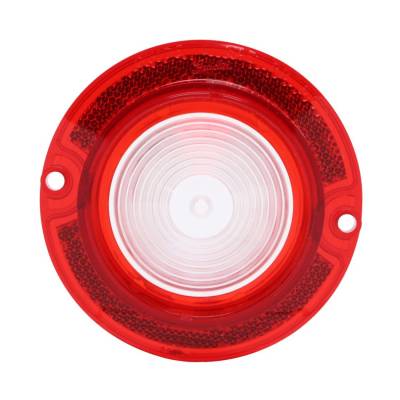Trim Parts - Trim Parts A2260 1963 Chevrolet Impala Red Back Up Light Lens w/o Trim EACH