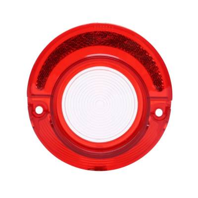 Trim Parts - Trim Parts A2360 1964 Chevrolet Impala Red Back Up Light Lens w/o Trim EACH