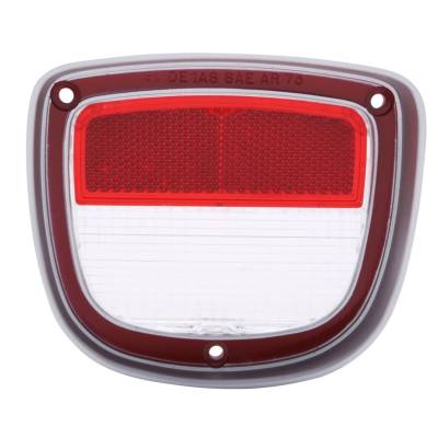 Trim Parts - Trim Parts A4875A 73-77 Chevelle Wagon Left Hand Back Up Light Lens EACH