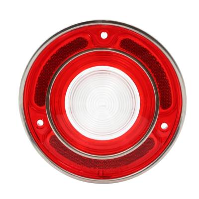 Trim Parts - Trim Parts A5787 1969 Corvette Back Up Light Lens EACH