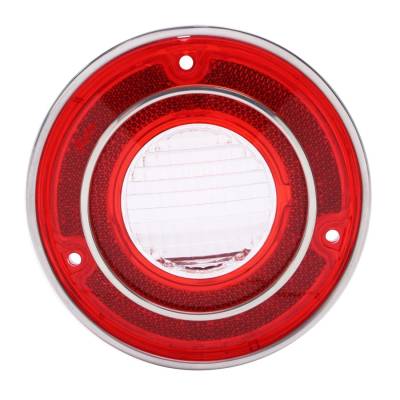 Trim Parts - Trim Parts A5810 71-73 Late Corvette Back Up Light Lens EACH