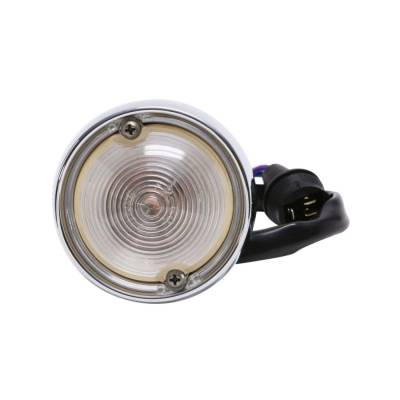 Trim Parts - Trim Parts 5339-CLEAR 1963-67 Corvette Clear Park Lamp Assembly EACH