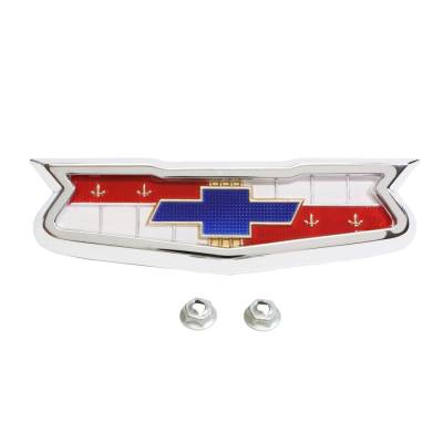 Trim Parts - Trim Parts 2091 1960 Full-Size Chevrolet Trunk Emblem Assembly 283 V-8 EACH