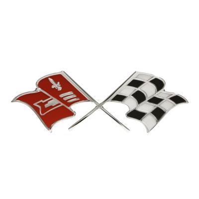 Trim Parts - Trim Parts 2093 1960 Full-Size Chevrolet & El Camino Trunk Emblem 348 V-8 EACH
