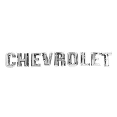 Trim Parts - Trim Parts 2110 1960-61 Full-Size Chevrolet Hood Letters "Chevrolet" SET