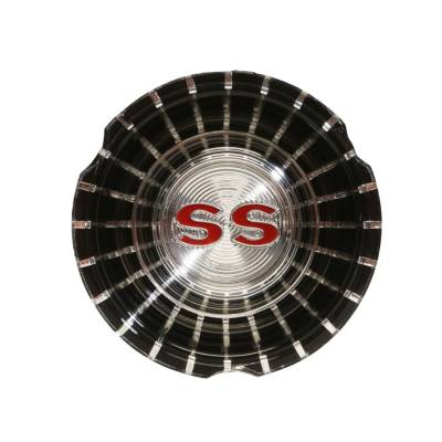 Trim Parts - Trim Parts 2290 1963 Full-Size Chevrolet Wheel Cover Emblem "SS" EACH