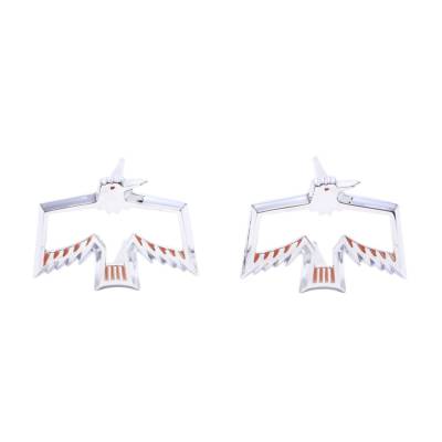 Trim Parts - Trim Parts 8521 1969 Firebird Rear Quarter Lamp Bezel PAIR