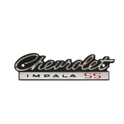 Trim Parts - Trim Parts 2500 1966 Full-Size Chevrolet Grille Emblem "Chevrolet Impala SS" EA