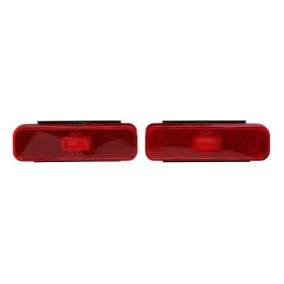 Trim Parts - Trim Parts A6760 70-73 Camaro Rear Side Marker Light Assembly PAIR