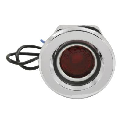 Trim Parts - Trim Parts MP4160 1968 Mopar Rear Flat Red Side Marker Light Assembly EACH