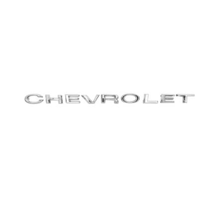 Trim Parts - Trim Parts 2865 1969 Impala Hood Letters Impala "Chevrolet" SET