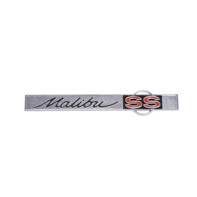 Trim Parts - Trim Parts 4215 1965 Chevelle Trunk Emblem "Malibu SS" EACH