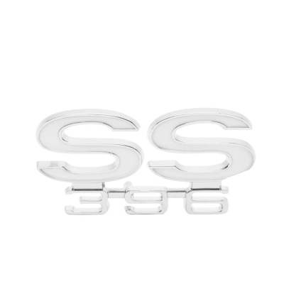 Trim Parts - Trim Parts 4311 1966 Chevelle Rear Panel Emblem "SS 396" EACH