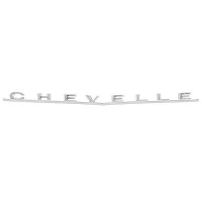 Trim Parts - Trim Parts 4314 1966 Chevelle Trunk Emblem Malibu "Chevelle" EACH