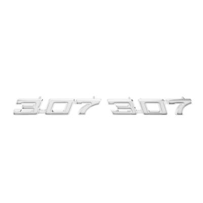 Trim Parts - Trim Parts 4650 1970 Chevelle Front Fender Emblem "307" PAIR