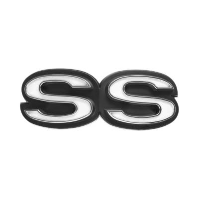 Trim Parts - Trim Parts 4770 1972 Chevelle Grille Emblem "SS" EACH