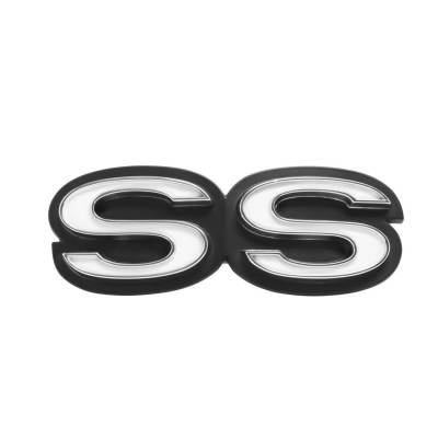Trim Parts - Trim Parts 4775 1973 Chevelle Grille Emblem "SS" EACH