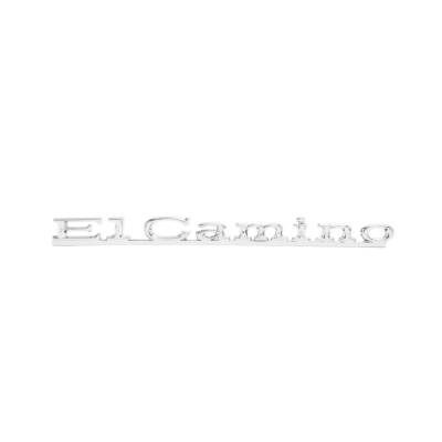 Trim Parts - Trim Parts 4836 1967 El Camino Hood Emblem "El Camino" EACH