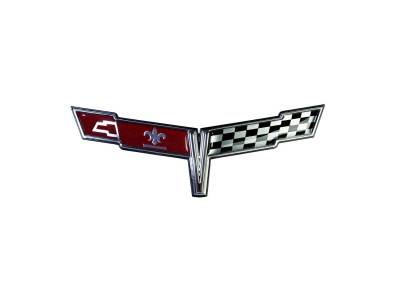 Trim Parts - Trim Parts 5007 1980 Corvette Nose Emblem EACH