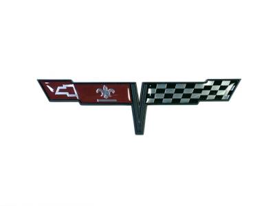 Trim Parts - Trim Parts 5018 1981 Chevrolet Corvette Fuel Door Emblem EACH