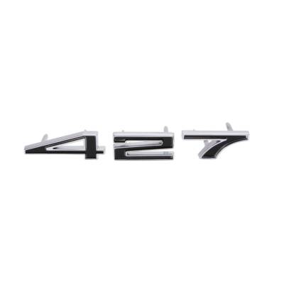 Trim Parts - Trim Parts 5185 1967-69 Corvette Hood Number Set "427" Black