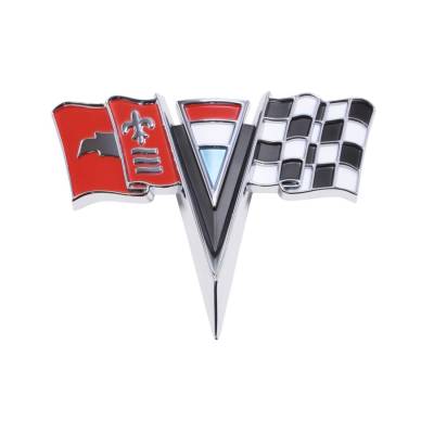 Trim Parts - Trim Parts 5216 1963-64 Corvette Front X-Flag EACH