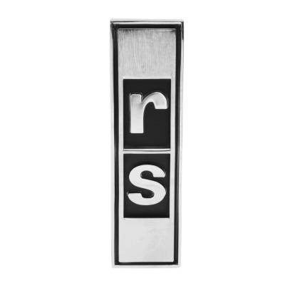 Trim Parts - Trim Parts 6715 1967-68 Camaro Grille Emblem "RS" EACH