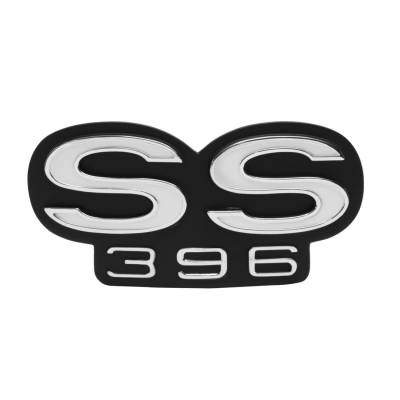 Trim Parts - Trim Parts 6766 1969 Camaro Grille Emblem "SS 396" Standard EACH