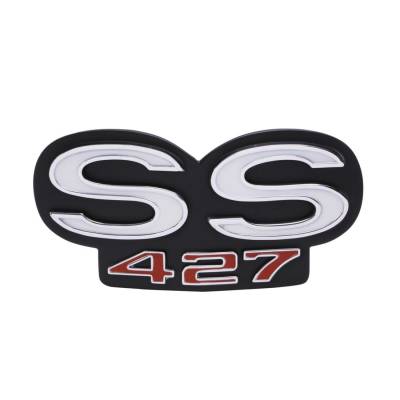 Trim Parts - Trim Parts 6767 1969 Camaro Grille Emblem "SS 427" Standard EACH