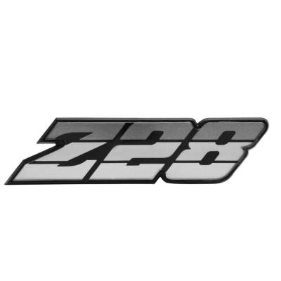Trim Parts - Trim Parts 6880 1980-81 Camaro Grille Emblem "Z-28" Silver EACH