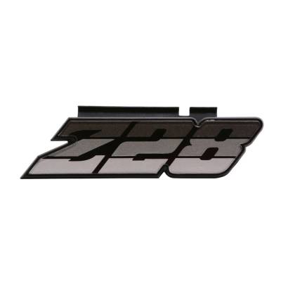 Trim Parts - Trim Parts 6881 1980-81 Camaro Grille Emblem "Z-28" Charcoal EACH