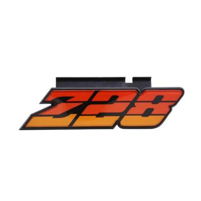 Trim Parts - Trim Parts 6886 1980-81 Camaro Grille Emblem "Z-28" Orange EACH