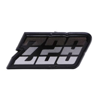Trim Parts - Trim Parts 6951 1980-81 Camaro Fuel Door Emblem "Z-28" Charcoal EACH